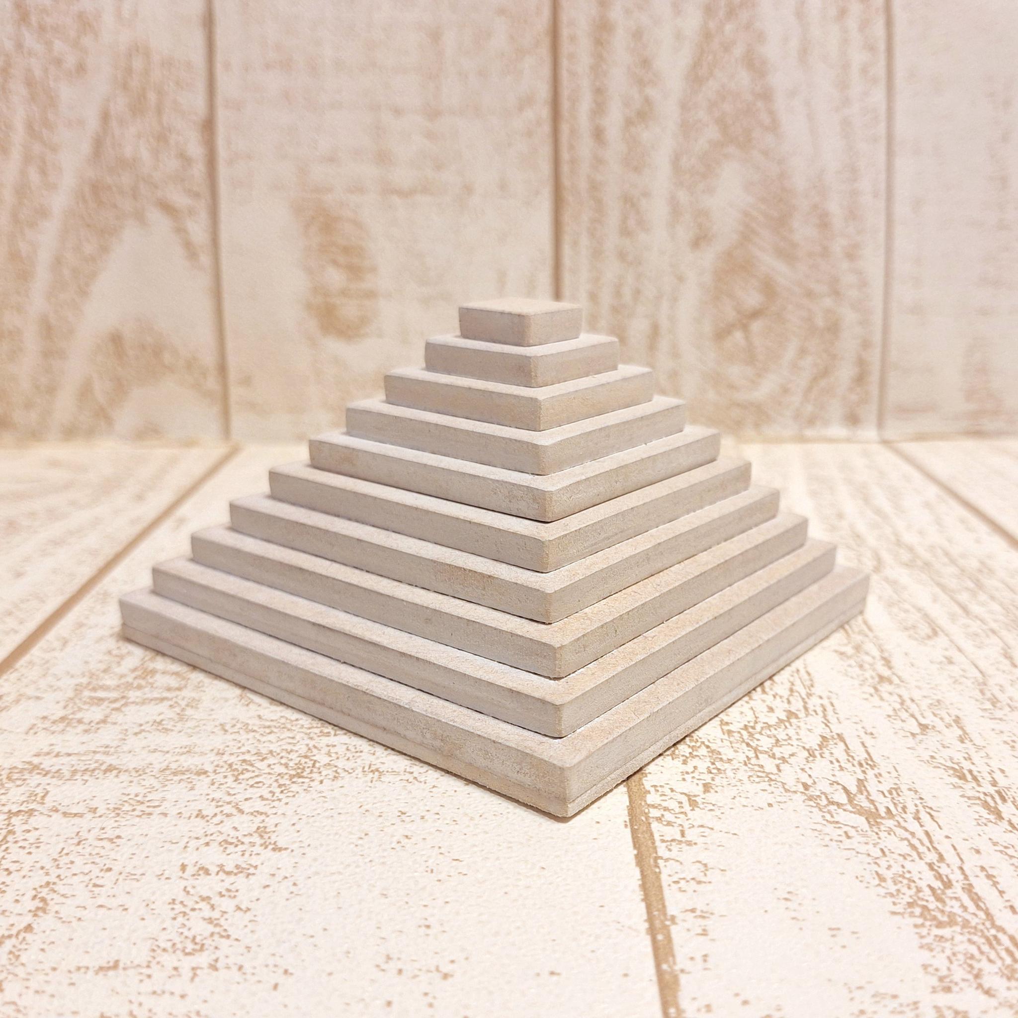 木製ピラミッド型オブジェ・小物入れ｜サイズ・カラー選択可／印鑑・アクセサリー収納 | 10枚目