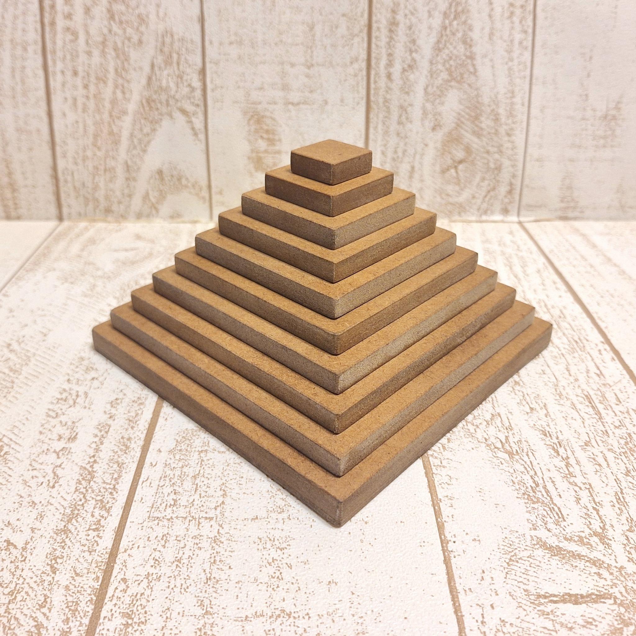 木製ピラミッド型オブジェ・小物入れ｜サイズ・カラー選択可／印鑑・アクセサリー収納 | 7枚目